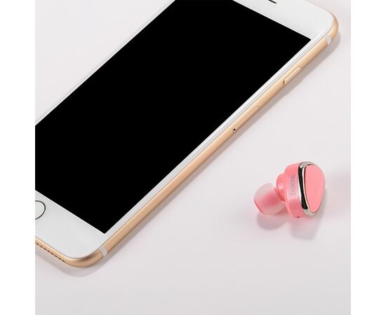  Беспроводная Bluetooth-Гарнитура HOCO E7 Plus, Bluetooth, розовый 