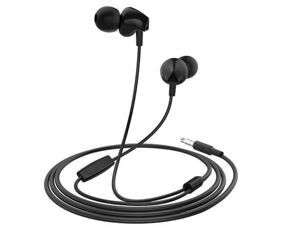  Проводные наушники HOCO M60 Perfect, Jack 3.5mm, 1.2 м, черный 