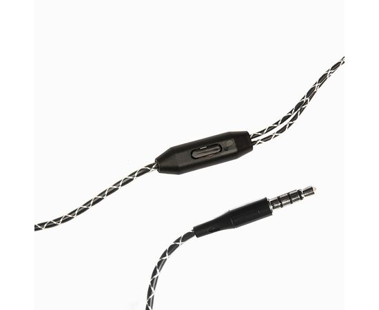  Проводные наушники с микрофоном внутриканальные Dialog ES-F15 Jack 3,5 (black) (69328) 