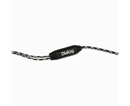  Проводные наушники с микрофоном внутриканальные Dialog ES-F15 Jack 3,5 (black) (69328) 