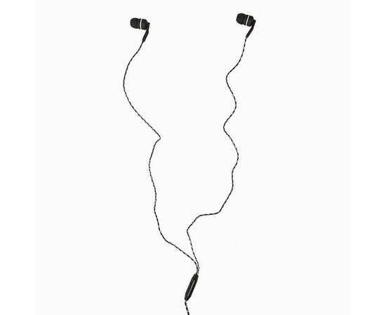  Проводные наушники с микрофоном внутриканальные Dialog ES-F15 Jack 3,5 (black) (69328) 
