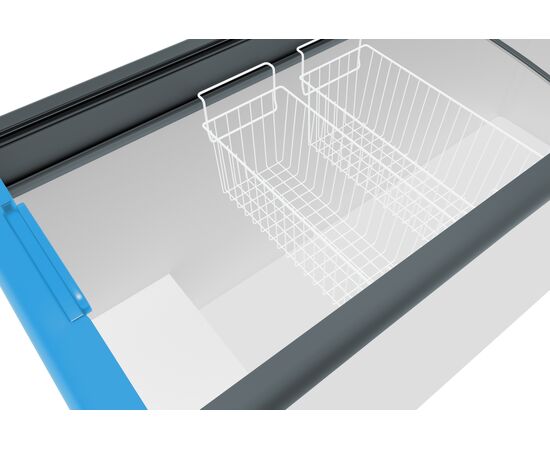  Морозильный ларь FROSTOR Gellar FG 375 E синий 