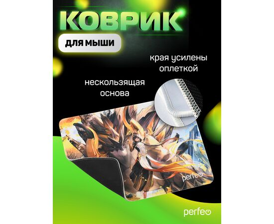  Коврик для компьютерной мыши "Anime", Рис.4 (350*250*4 мм), ткань+резиновое основание 