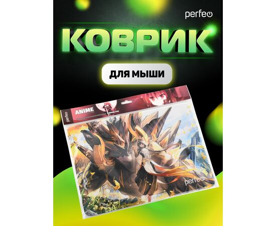  Коврик для компьютерной мыши "Anime", Рис.4 (350*250*4 мм), ткань+резиновое основание 