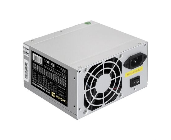  Блок питания ExeGate CP650 EX292145RUS 650W (ATX, 8cm fan, 24pin, 4+4pin, 3xSATA, 2xIDE, FDD) 