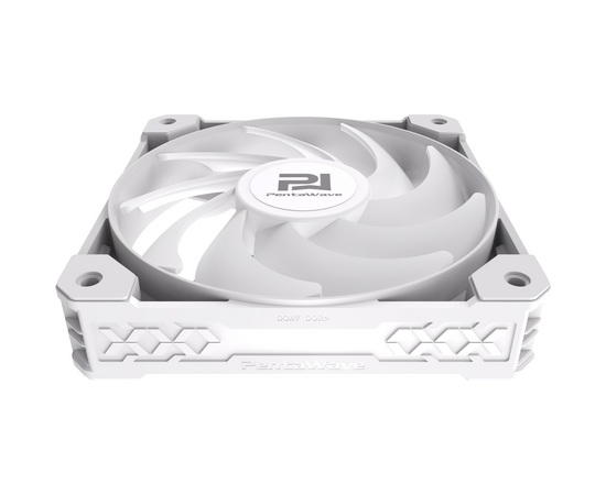  Вентилятор PentaWave PF-S12W PWM / 120mm 4 pin Magnetic Hydraulic 500-2000rpm 68CFM 29.2dBA/ White 