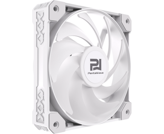  Вентилятор PentaWave PF-S12W PWM / 120mm 4 pin Magnetic Hydraulic 500-2000rpm 68CFM 29.2dBA/ White 