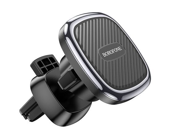  Автомобильный держатель BOROFONE BH67 Air outlet, магнитный, на воздуховод, черный+серый металлик 
