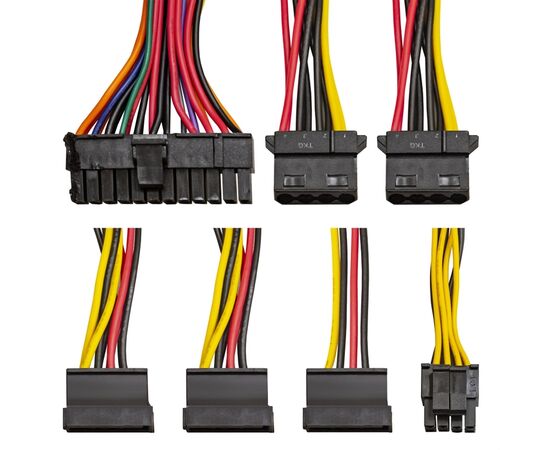  Блок питания ExeGate F300S EX288876RUS 300W (Flex ATX, for ITX case, 4cm fan, 20+4pin, 4рin, 3xSATA, 2xIDE) 