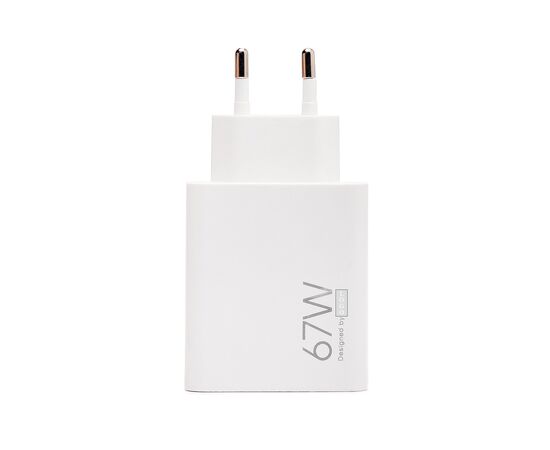  Адаптер Сетевой с кабелем ORG Xiaomi [BHR4927GL] Type-C 67W (Type-C/Type-C) (C) (white) (222038) 