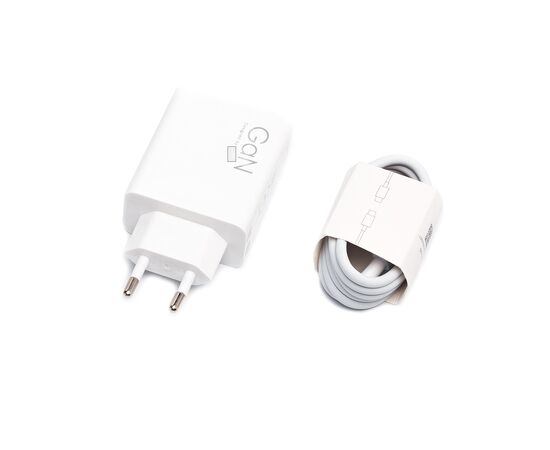  Адаптер Сетевой с кабелем ORG Xiaomi [BHR4927GL] Type-C 67W (Type-C/Type-C) (C) (white) (222038) 