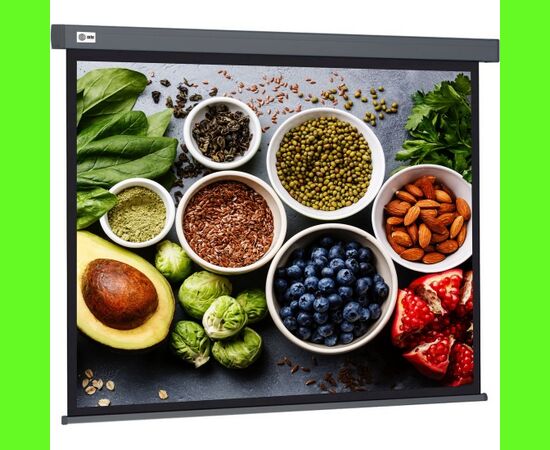  Экран Cactus Wallscreen (CS-PSW-152X203-SG) серый 