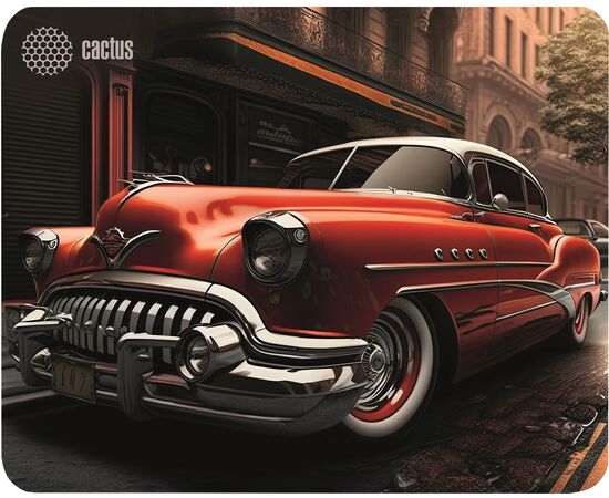  Коврик для мыши Cactus CS-MP-P07M Red Car 300x250x2мм 