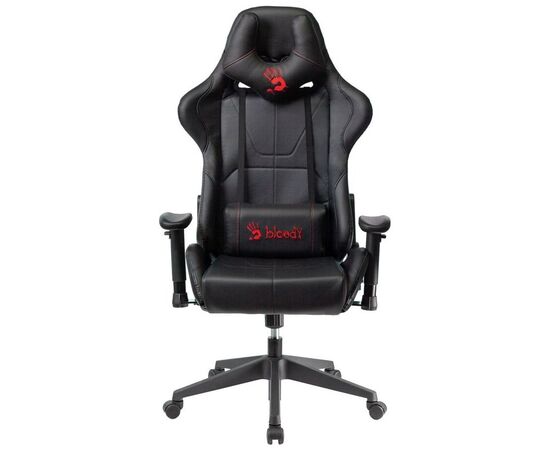  Кресло игровое A4Tech Bloody GC-500 черный эко.кожа крестов. 