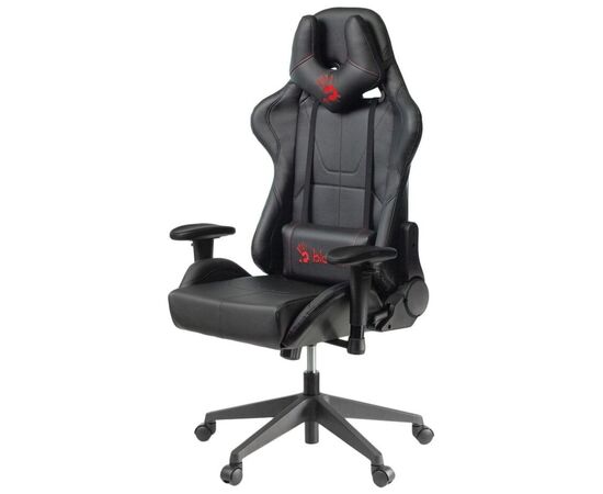  Кресло игровое A4Tech Bloody GC-500 черный эко.кожа крестов. 