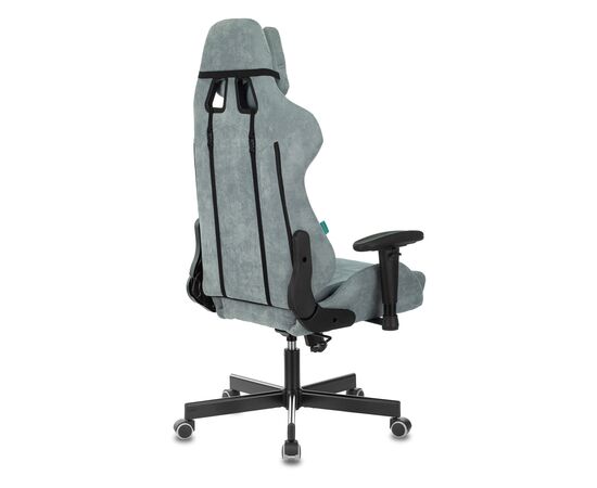  Кресло Zombie Viking Knight LT28 Fabric серо-голубой 