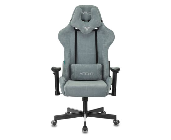  Кресло Zombie Viking Knight LT28 Fabric серо-голубой 