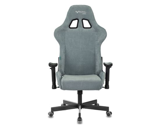  Кресло Zombie Viking Knight LT28 Fabric серо-голубой 