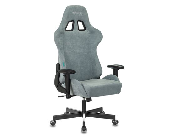  Кресло Zombie Viking Knight LT28 Fabric серо-голубой 