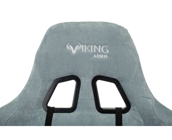  Кресло Zombie Viking Knight LT28 Fabric серо-голубой 