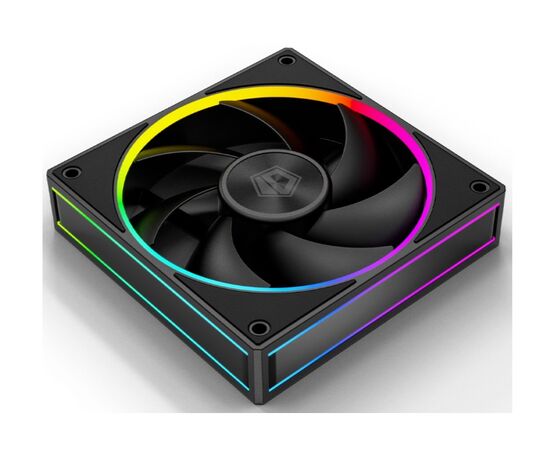  Вентилятор ID-COOLING AF-127-ARGB-K Trio (3 in 1) 120x120x27мм (PWM, резиновые углы, черный, 500-2000об/мин) BOX 