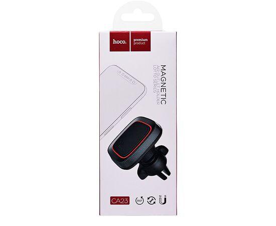  Держатель автомобильный Hoco магнитный CA23 в дефлектор (black) (102280) 
