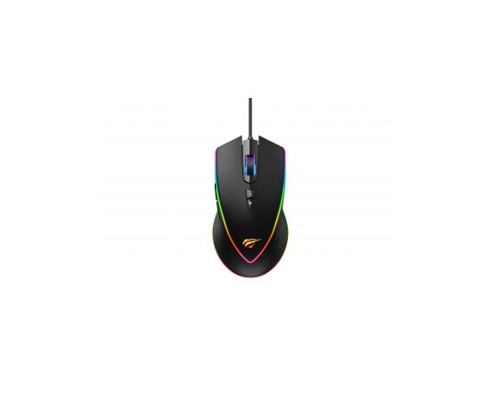  Мышка игровая с RGB подсветкой HAVIT GAMENOTE HV-MS1017 USB 6400 DPI Gaming 
