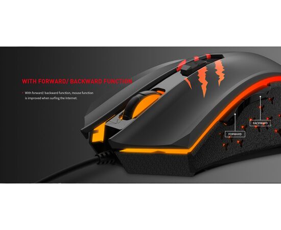  Мышка игровая с подсветкой HAVIT GAMENOTE HV-MS1027 USB 3600 DPI Gaming 