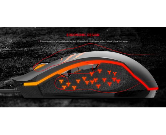  Мышка игровая с подсветкой HAVIT GAMENOTE HV-MS1027 USB 3600 DPI Gaming 