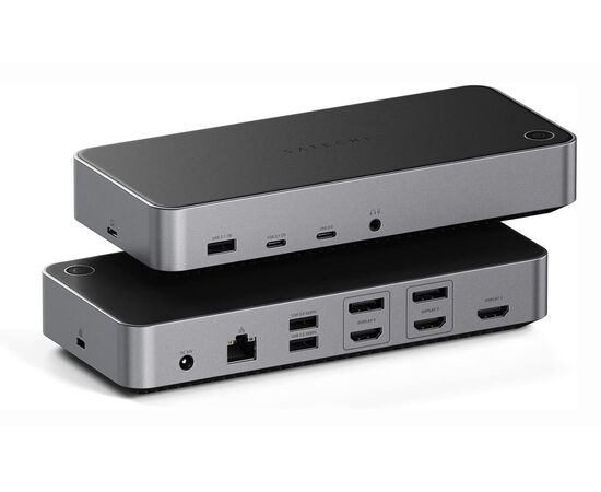  Зарядная док-станция Satechi ST-D4KTM-EU Triple 4K Display Docking Station space gray 