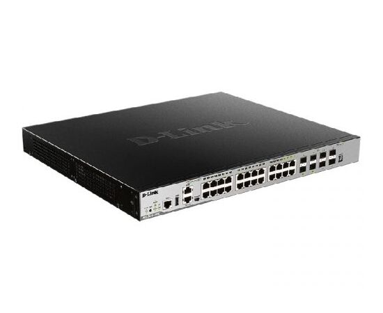  Коммутатор D-Link DGS-3630-28PC/A2ASI 20x1000Base-T, 4x10GBase-X SFP+, 4xCombo 1000Base-T/SFP 