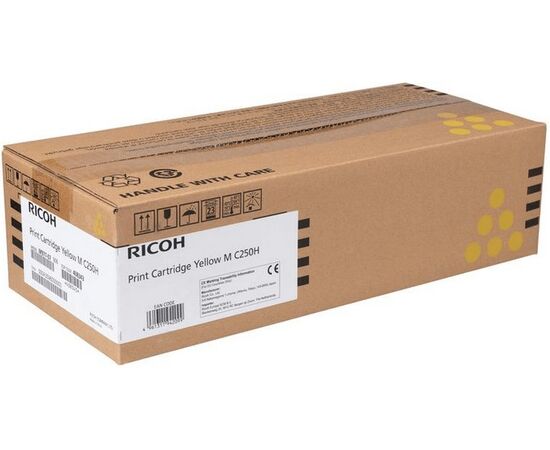 Тонер-картридж RICOH M C250H (408343) желтый для Ricoh P C301W/M C250FW 