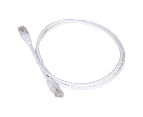  Патч-корд медный Lanmaster UTP TWT-45-45-1.0-WH белый вилка RJ-45-вилка RJ-45 кат.5е 1м ПВХ 