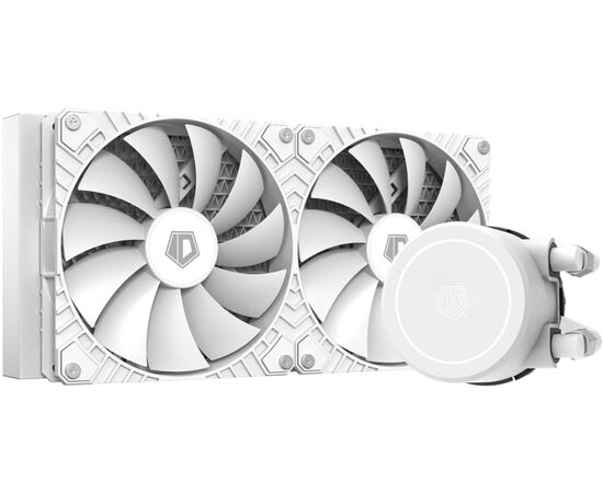  СВО ID-COOLING FX280 White LGA20XX/1700/1200/115X/AM4/AM5 (TDP 300W, PWM, Dual Fan 140mm, белый) Ret 