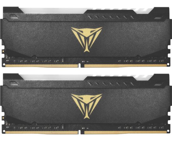  ОЗУ Patriot Memory DDR 4 DIMM 32Gb PC25600, 3200Mhz, CL18, PATRIOT Viper Steel RGB (PVSR432G320C8) (retail) 