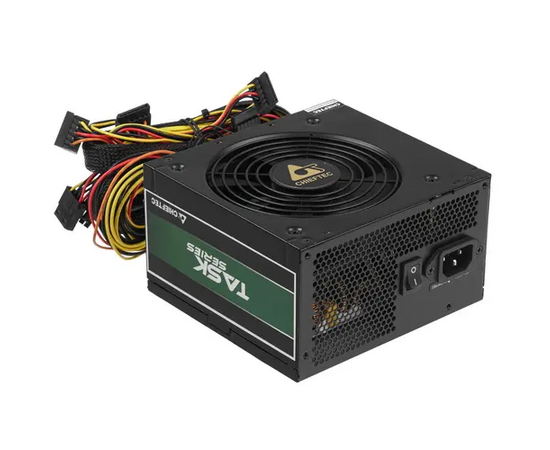  Блок питания Chieftec Task TPS-500S-Bulk (ATX 2.3, 500W, 80 Plus Bronze, Active PFC, 120mm fan) OEM 
