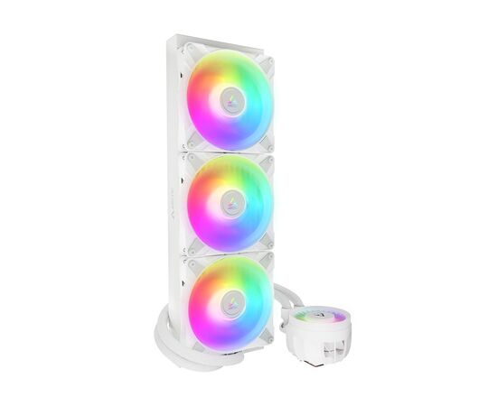  СВО Arctic Cooling Arctic Liquid Freezer III-420 A-RGB White (ACFRE00153A) Multi Compatible All-In-One CPU Water Cooler 