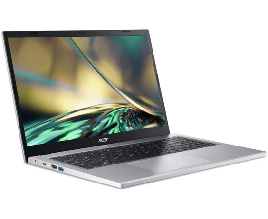  Ноутбук 15.6" FHD ACER Aspire A315-510P-30EA silver (Core i3 N305/8Gb/256Gb SSD/VGA int/noOS) (NX.KDHER.002) 