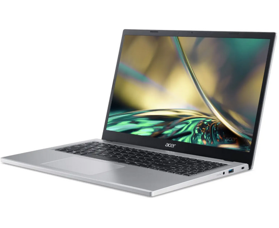  Ноутбук 15.6" FHD ACER Aspire A315-510P-30EA silver (Core i3 N305/8Gb/256Gb SSD/VGA int/noOS) (NX.KDHER.002) 