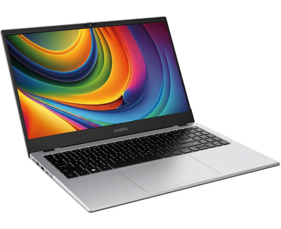 Ноутбук Digma Eve C5802 (DN15N1-8CXW01) N100 8Gb SSD256Gb Intel UHD Graphics 15.6" IPS FHD (1920x1080) Windows 11 Professional silver 