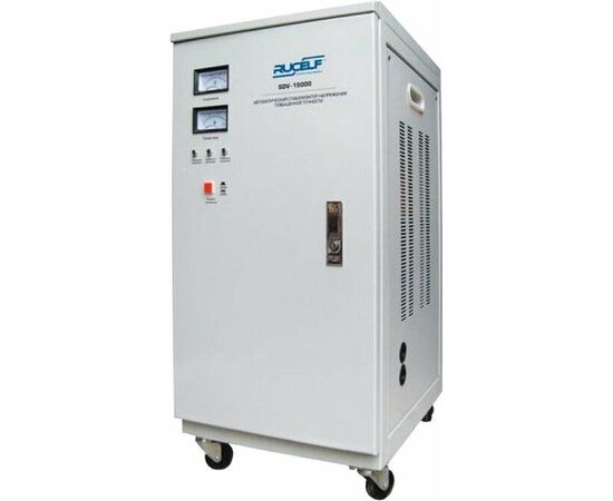  Стабилизатор напряжения Rucelf SDV-15000 белый 