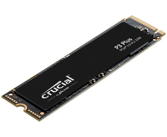  SSD Crucial P3 Plus (CT1000P3PSSD8) M.2 1.0Tb (PCI-E 4.0 x4, up to 5000/3600MBs, 3D NAND, NVMe, 220TBW, 22х80mm) 