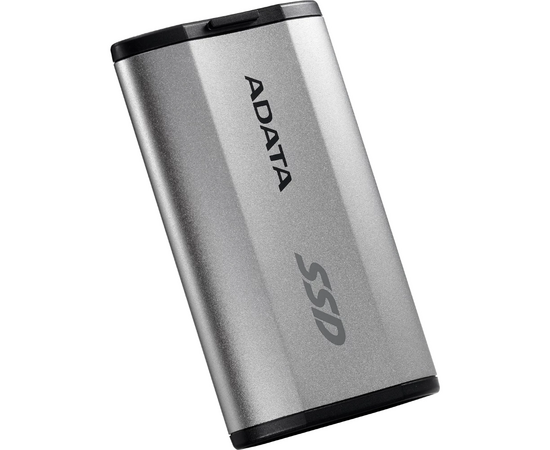  SSD A-DATA SD810 (SD810-2000G-CSG) 2TB, External, USB 3.2 Type-C, R/W -2000/2000 MB/s серый 