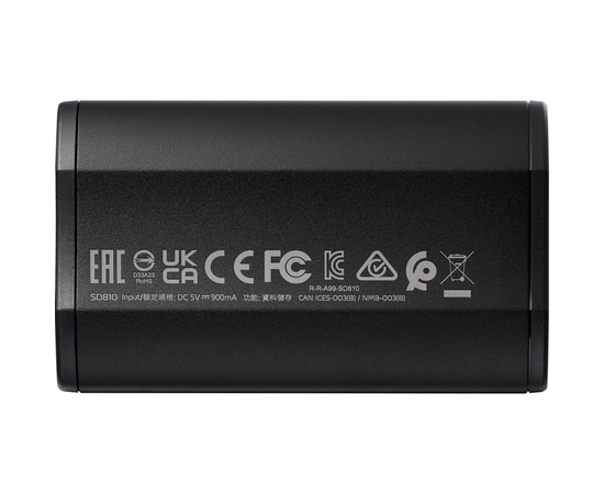 SSD A-DATA SD810 (SD810-4000G-CBK) 4TB, External, USB 3.2 Type-C, R/W -2000/2000 MB/s черный 