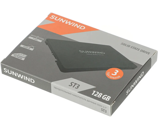  SSD SunWind ST3 SWSSD128GS2T SATA-III 128GB 2.5" 