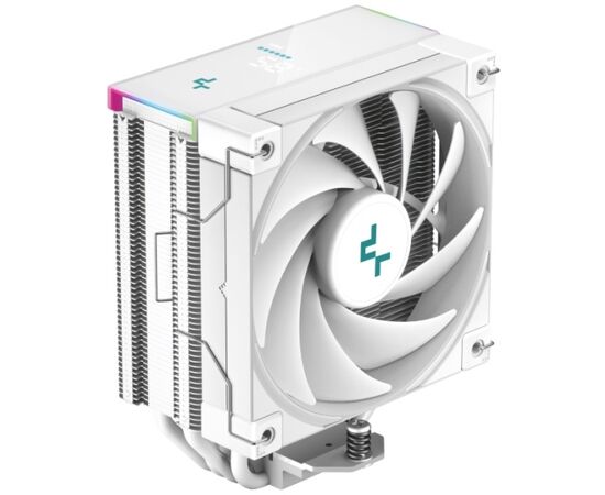  Кулер DEEPCOOL AK400 Digital WH LGA1700/1200/115X/AM5/AM4 (TDP 260W, PWM, Fan 120mm, 4 тепл. трубки, ARGB, белый) RET 