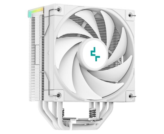  Кулер DEEPCOOL AK400 Digital WH LGA1700/1200/115X/AM5/AM4 (TDP 260W, PWM, Fan 120mm, 4 тепл. трубки, ARGB, белый) RET 