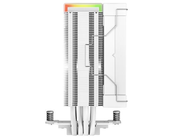  Кулер DEEPCOOL AK400 Digital WH LGA1700/1200/115X/AM5/AM4 (TDP 260W, PWM, Fan 120mm, 4 тепл. трубки, ARGB, белый) RET 