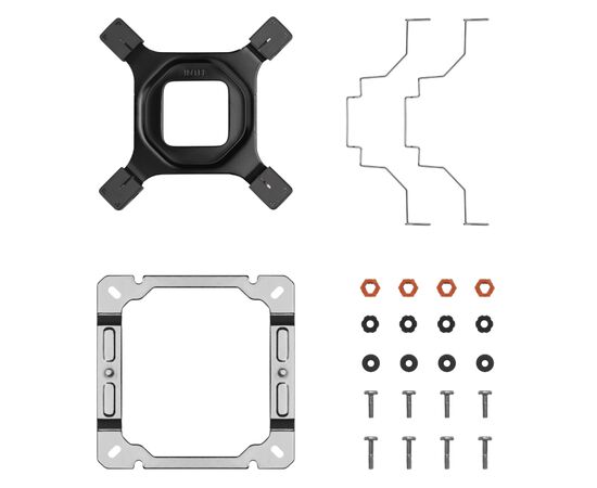  Кулер DEEPCOOL AK400 Digital WH LGA1700/1200/115X/AM5/AM4 (TDP 260W, PWM, Fan 120mm, 4 тепл. трубки, ARGB, белый) RET 