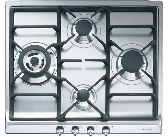  Варочная панель SMEG SER60SGH3 Classica газ, газовая 60см, нерж/фурнитура серебро 
